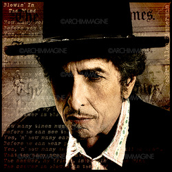 Bob Dylan (tribute to William Claxton)